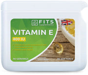 Vitamin E 400IU 90 softgels - FITS Dietary Supplements