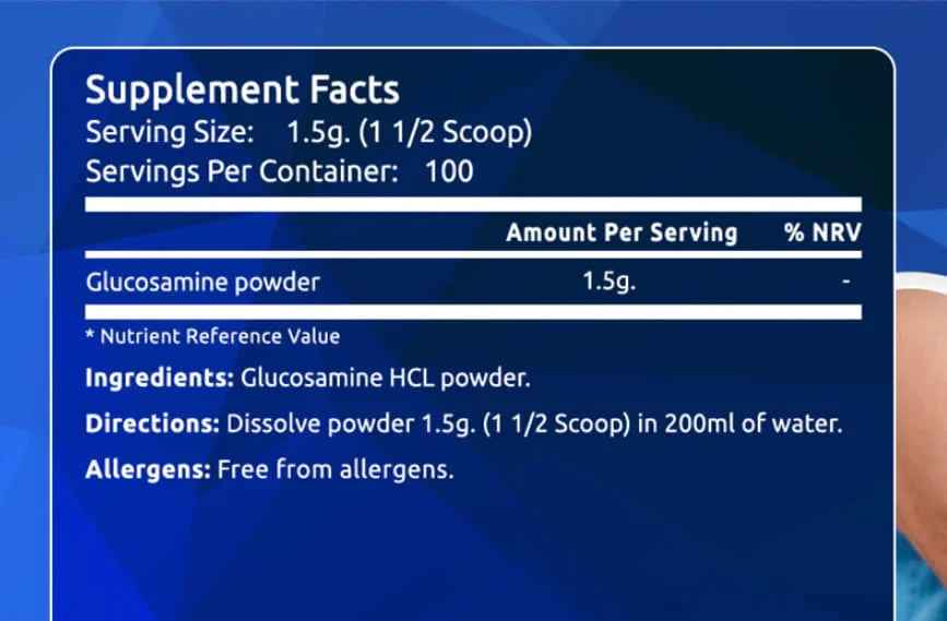 Glucosamine powder 150g