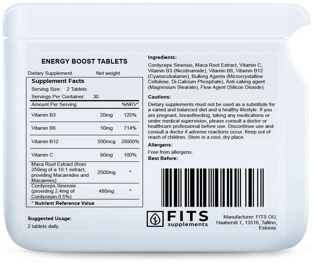 Energy Boost 60 tablets