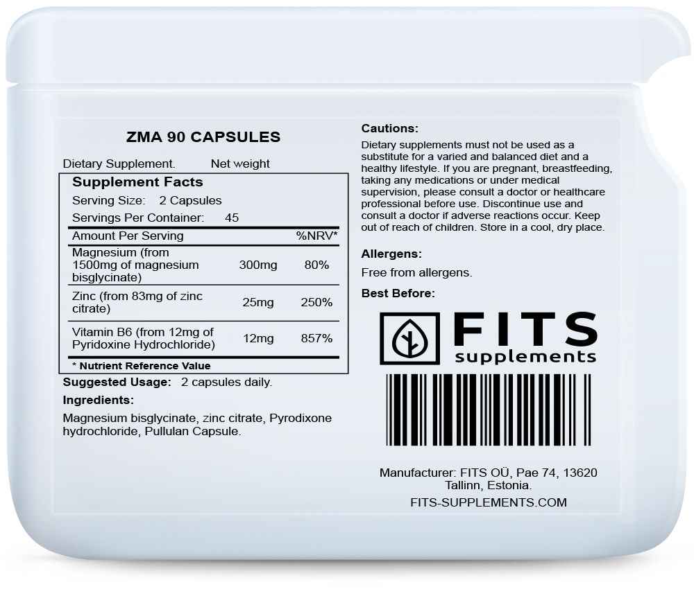 ZMA 90 capsules