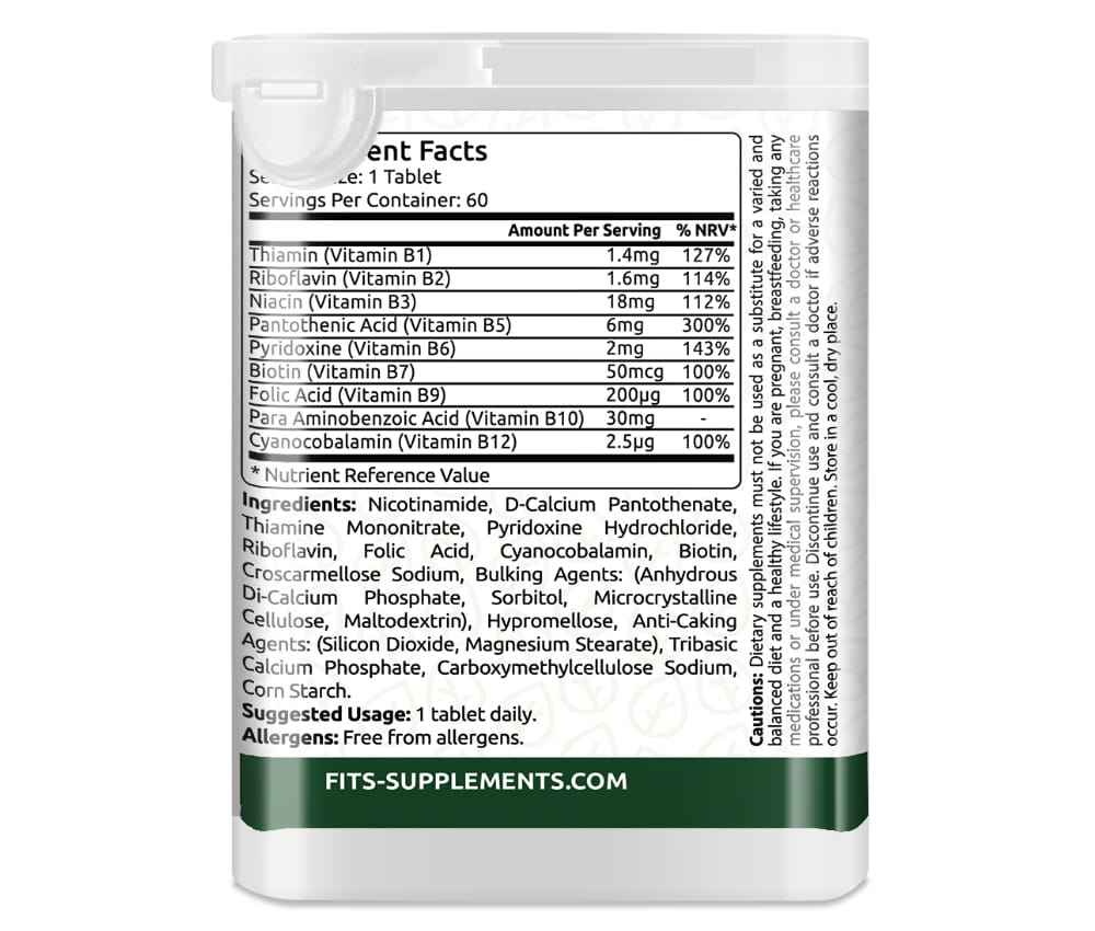 Vitamin B Complex 60 tablets