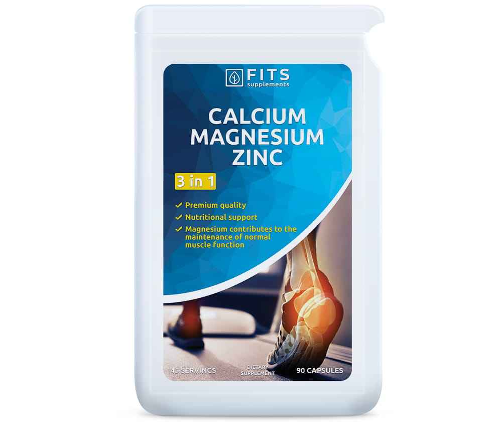 Calcium, Magnesium and Zinc 90 capsules