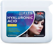 Hyaluronic Acid 100mg 90 capsules - FITS Dietary Supplements