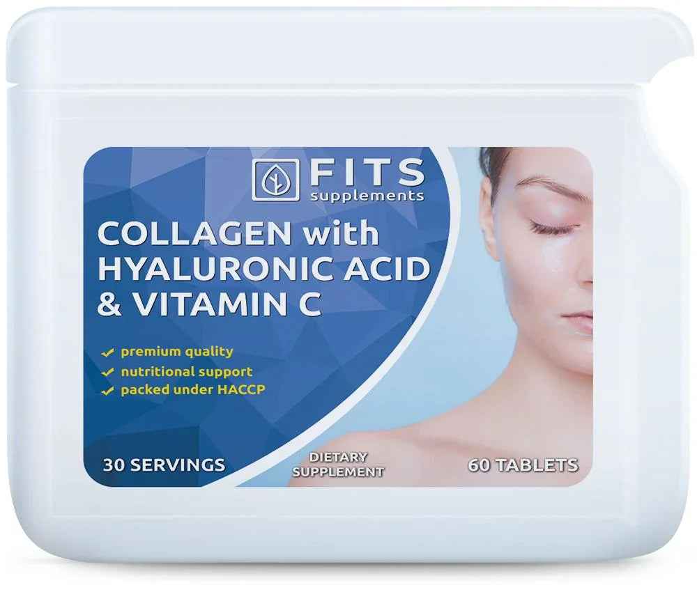 Collagen with Hyaluronic Acid and Vitamin C 60 tablets