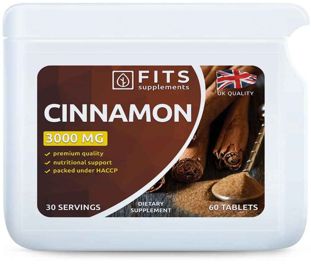 Cinnamon 3000mg 60 tablets