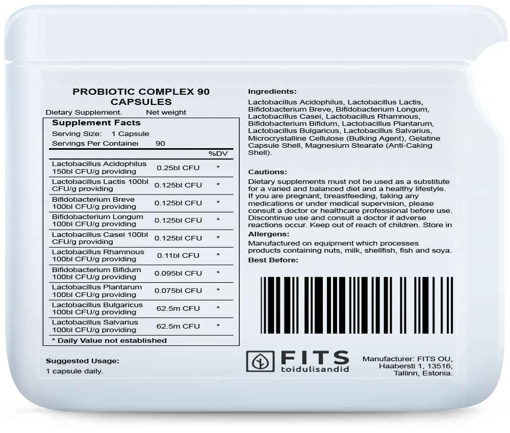 Probiotic Complex 90 capsules