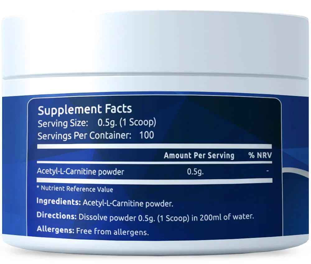 Acetyl-L-Carnitine powder 50g