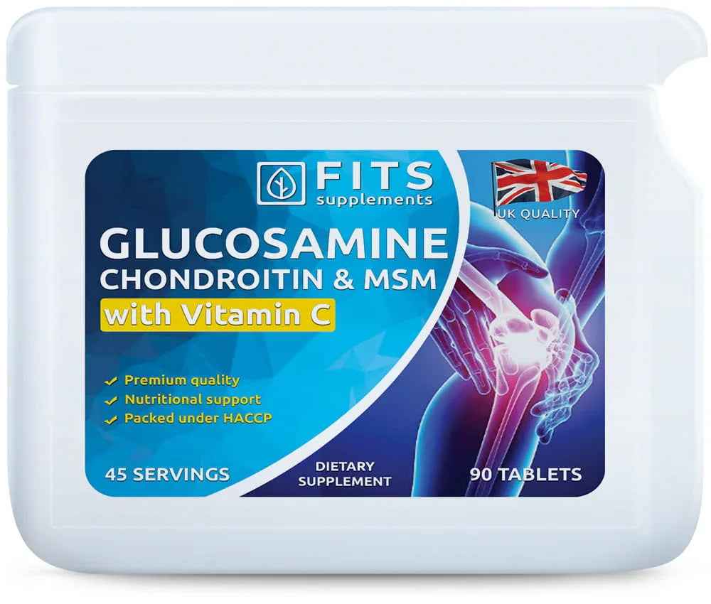 Glucosamine, Chondroitin, MSM and Vitamin C 90 tablets