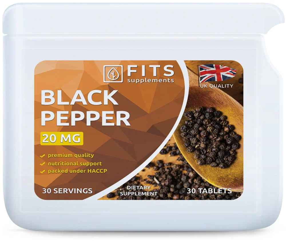 Black Pepper 20mg 30 tablets