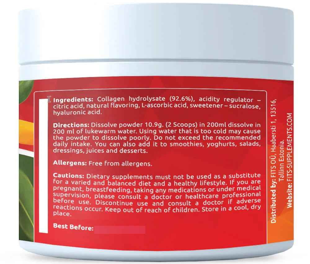Premium Collagen Juicy Mango powder 325g