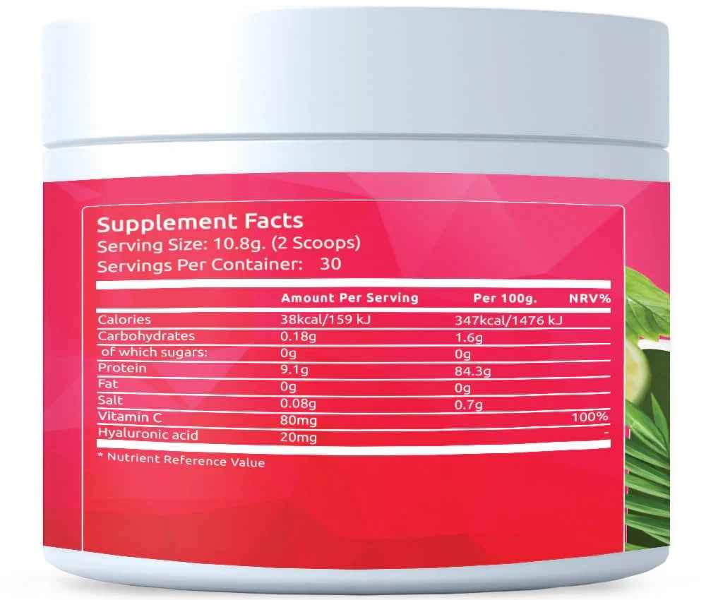 Premium Collagen Fresh Strawberry powder 325g