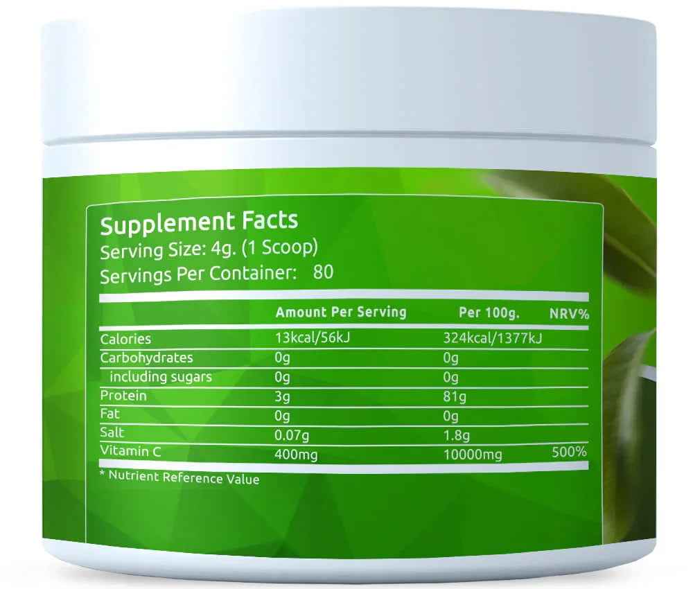 Premium Hydrolyzed Collagen with Vitamin C 320g powder
