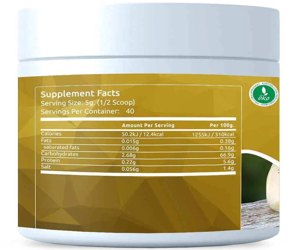 Organic Shatavari (Asparagus) powder 200g