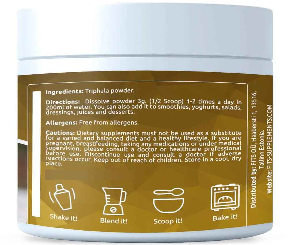 Organic Triphala powder 200g