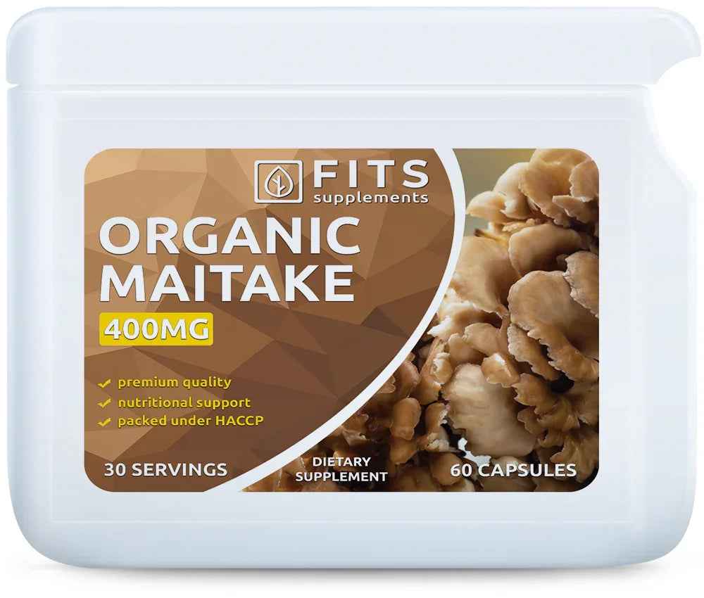 Organic Maitake 400mg 60 capsules