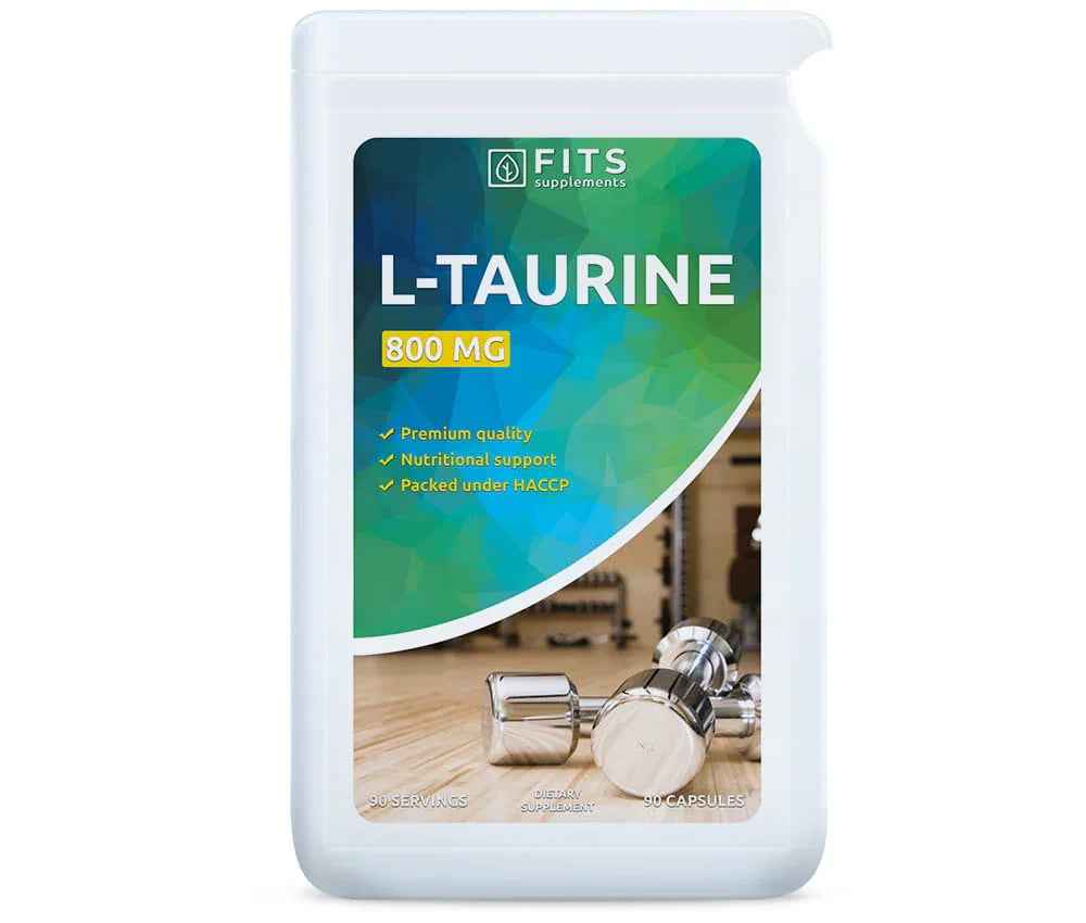 L-Taurine 800mg 90 capsules