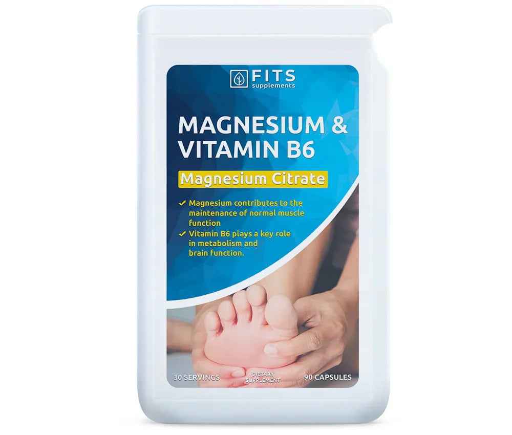 Magnesium and Vitamin B6 90 capsules