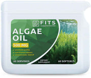 Algae Oil 500mg DHA 200mg 60 softgels