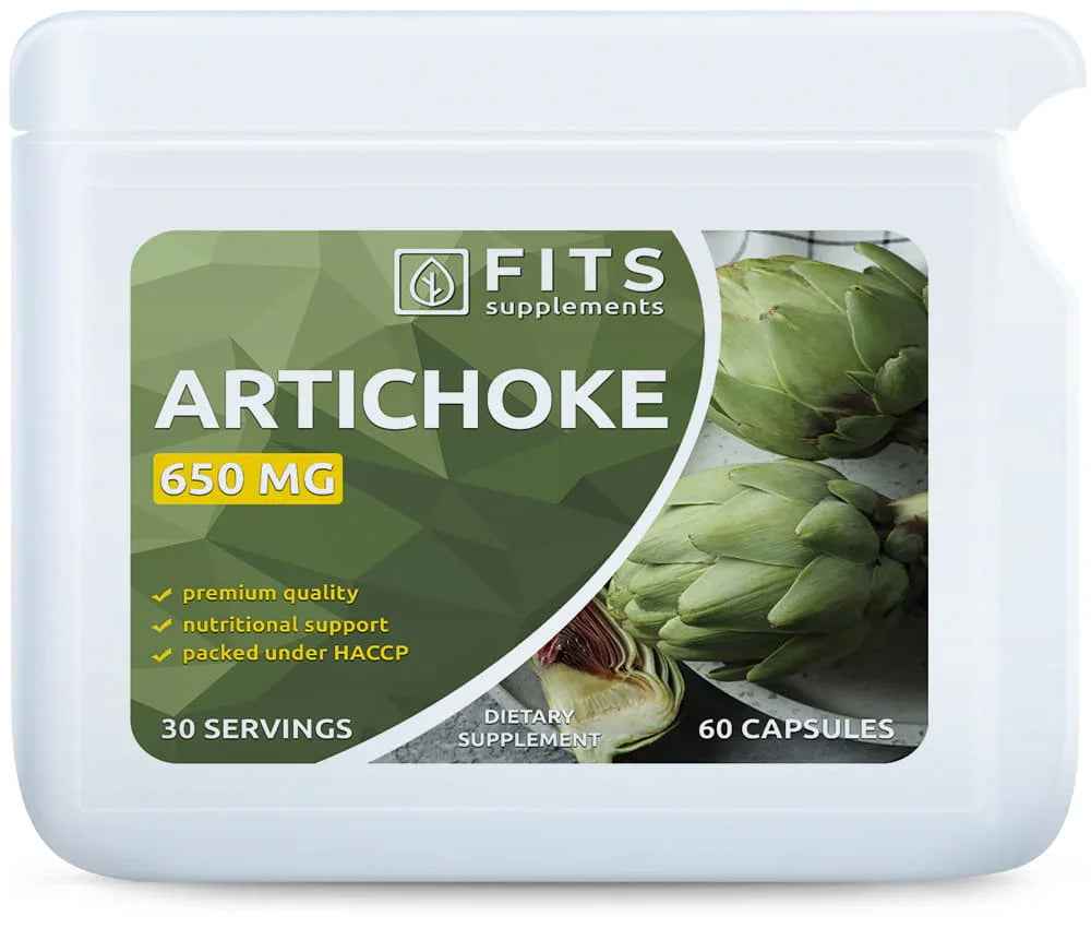 Artichoke 650mg 2.5% Cynarin 60 capsules