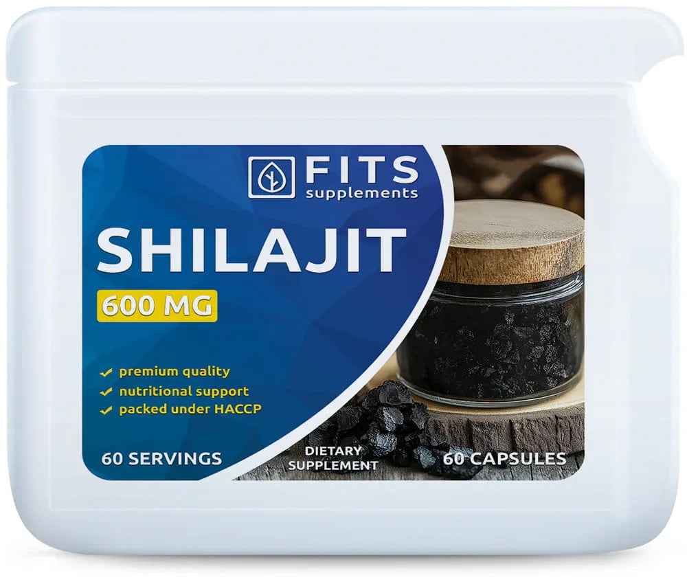 Shilajit Fulvic acid 600mg 60 capsules