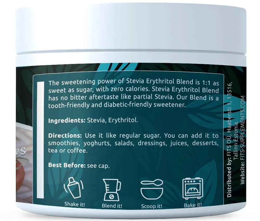 Stevia Pure 100% Blend 350g
