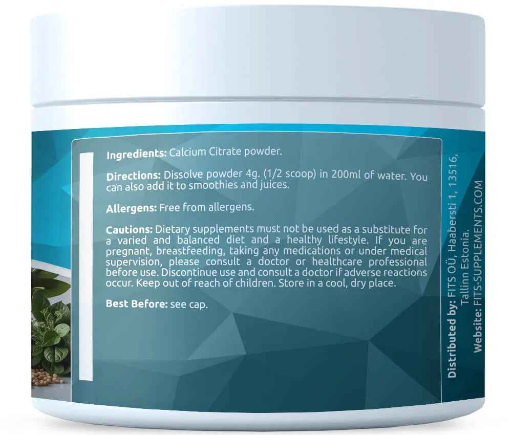 Calcium Citrate powder 300g