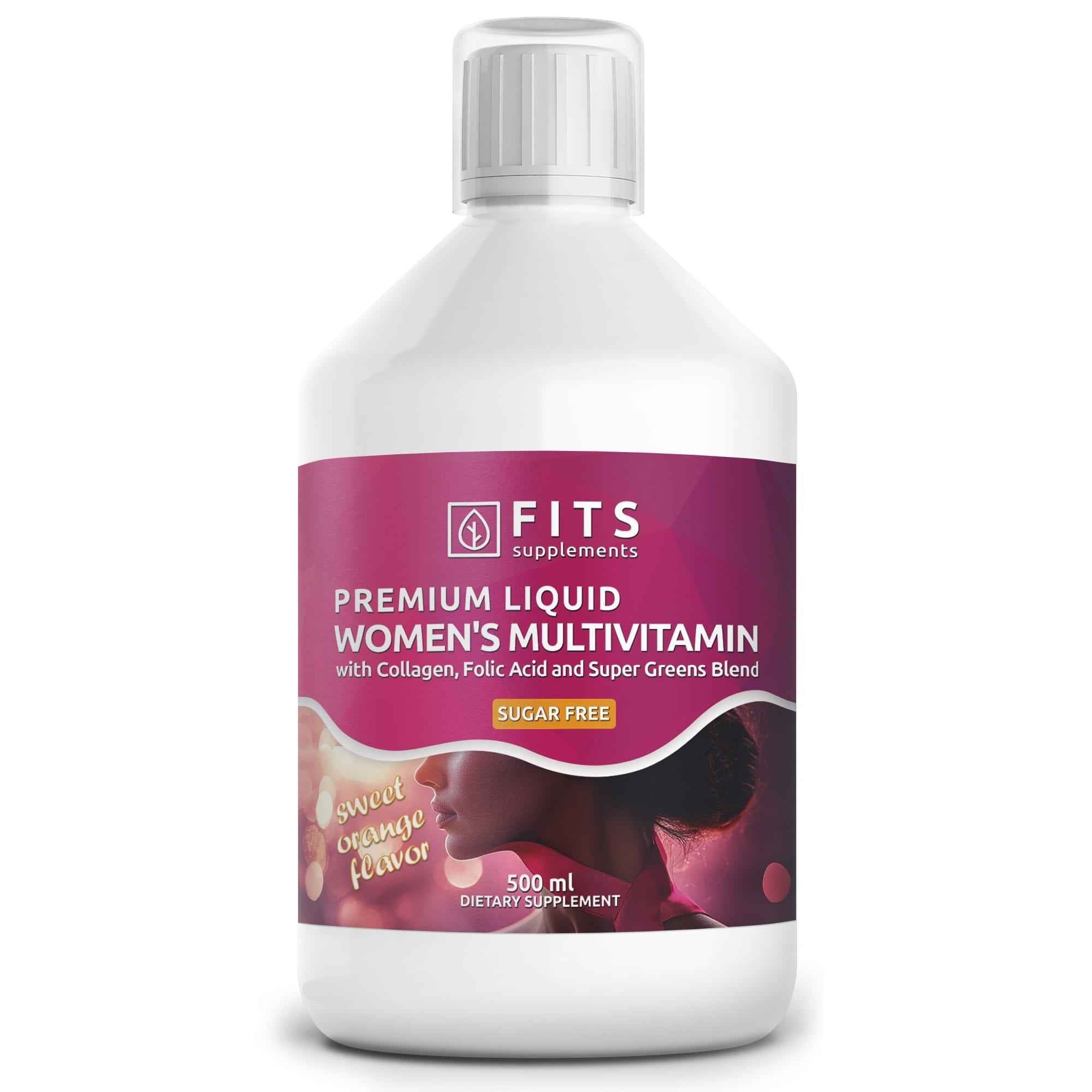 Liquid Womens Multivitamin sugar free 500ml