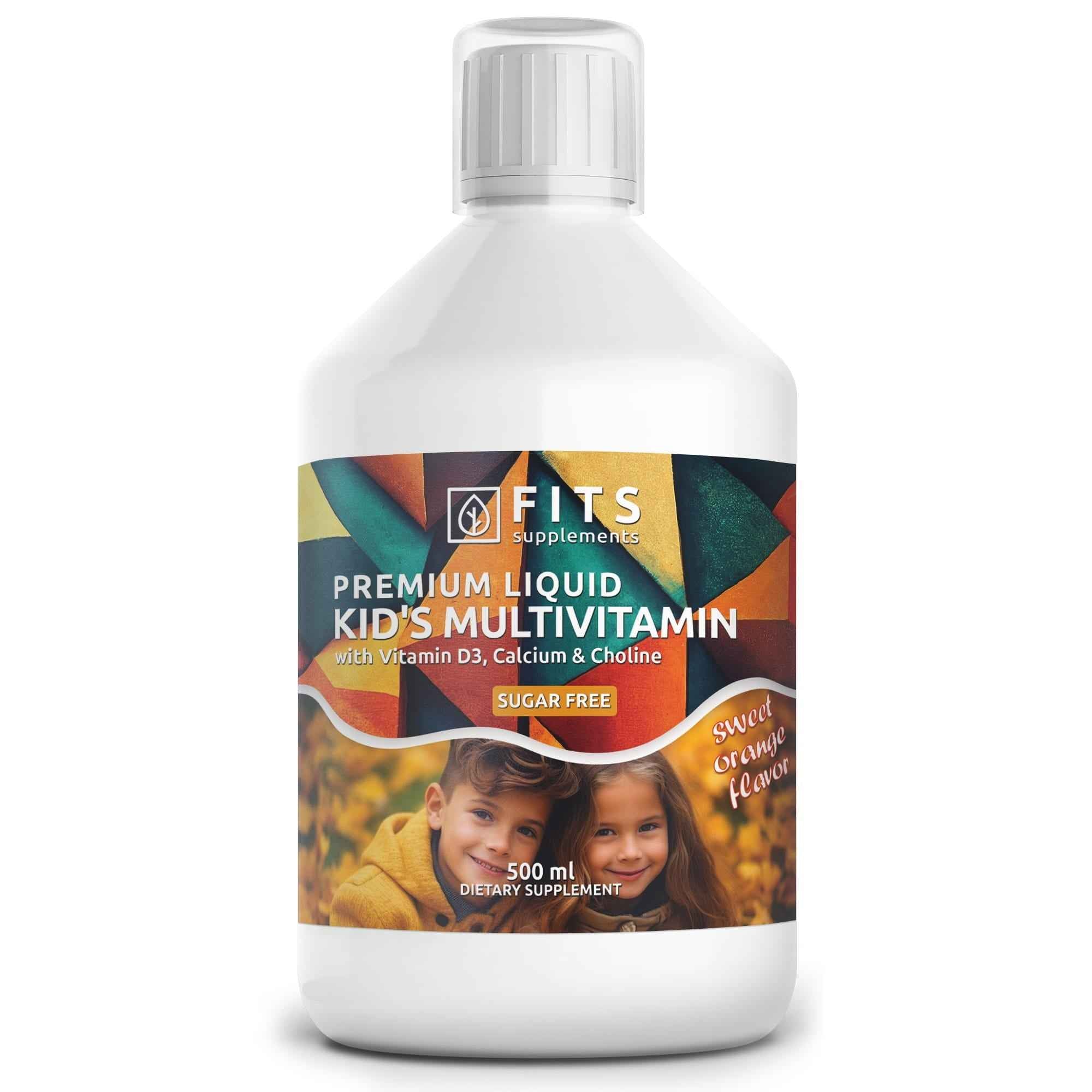 Liquid Kids Multivitamin sugar free 500ml
