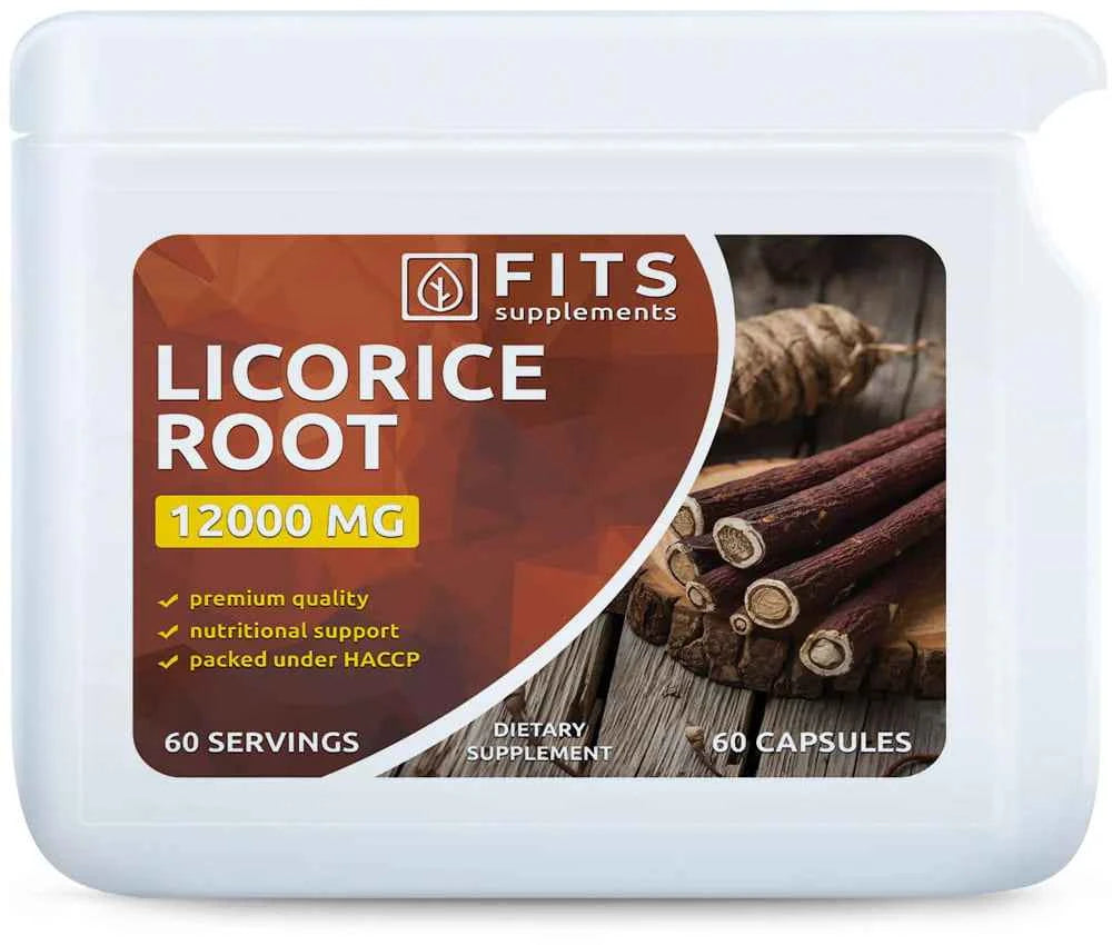 Licorice Root Strong 12000mg 60 capsules