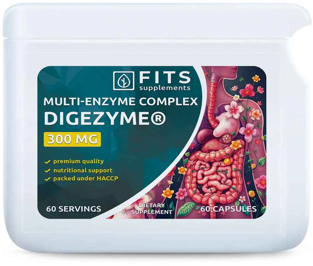 Multi-Enzymes Complex DigeZyme® 300mg 60 capsules