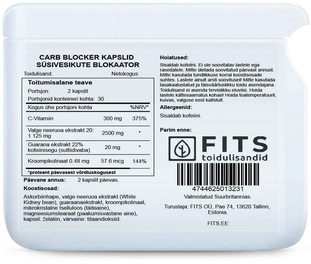Carb Blocker 60 capsules